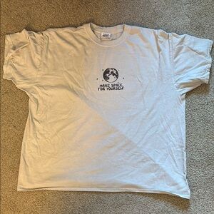 ARO White Graphic Tee